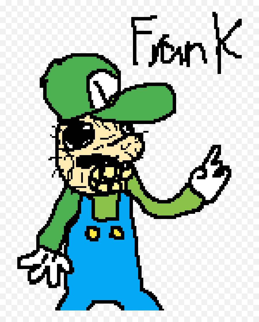 Luigi On Crack Clipart - Full Size Clipart 2916728 Emoji,Emoticon Face Crack