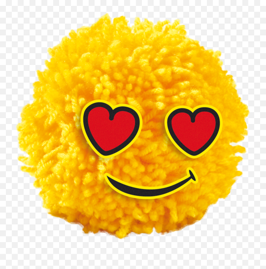 Ses Creative Pom Pom Emoticons - Happy Emoji,Emoticons Images