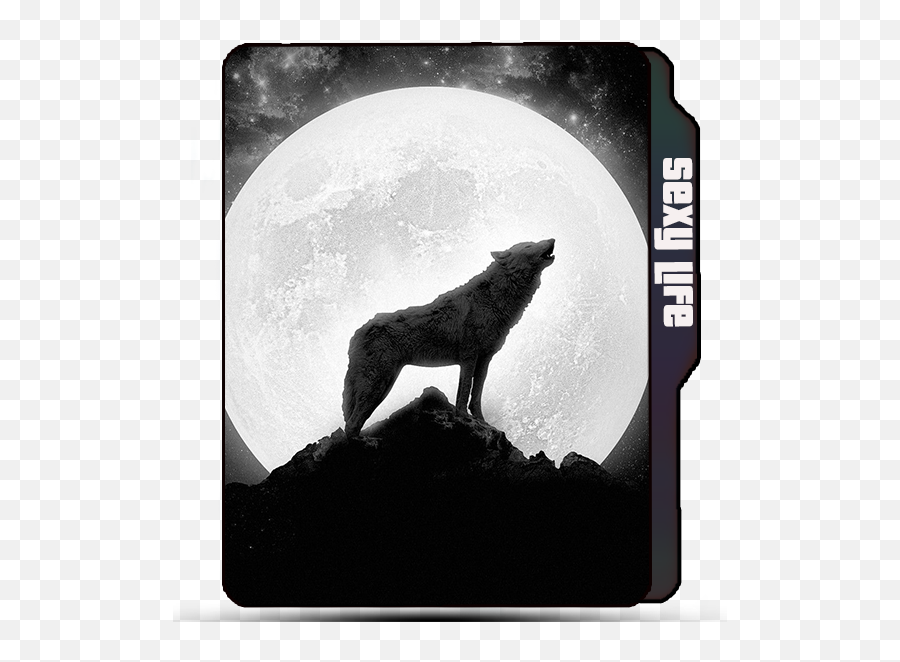 Wolf Icon Animal Icons Moon Light Wolf Roar Wolf In Moon - Capas De Celular Lobo Emoji,Wolf Emoji Facebook