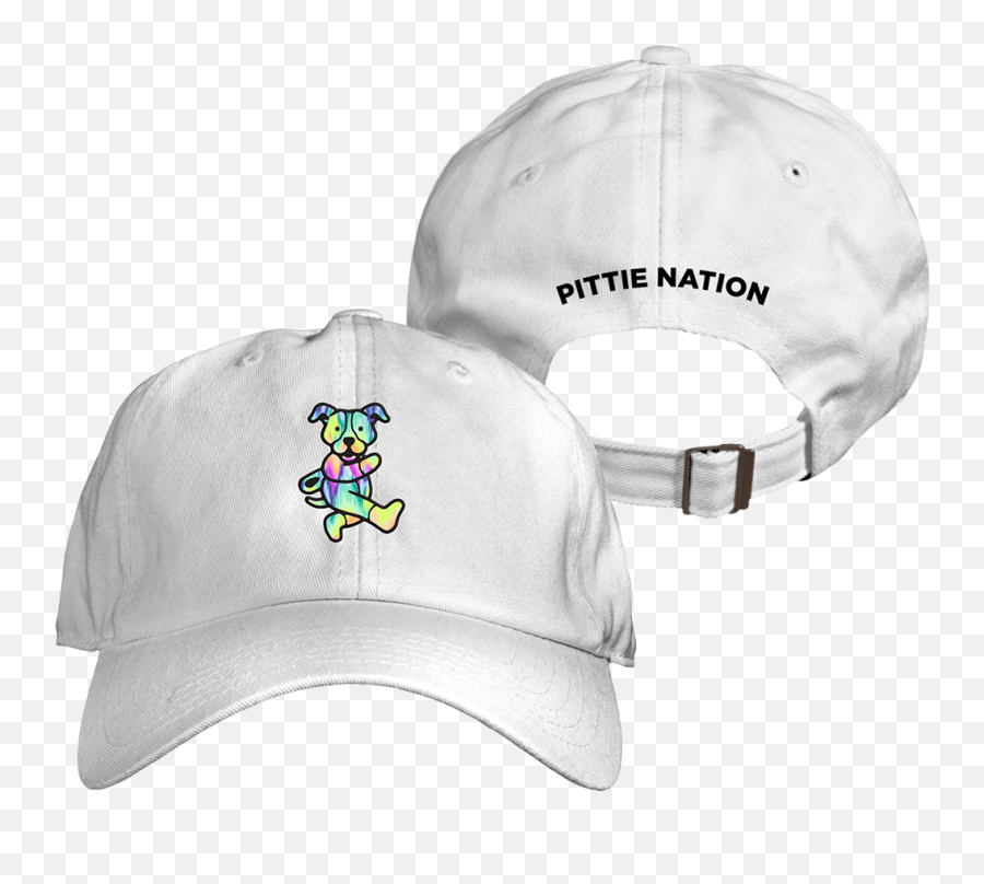 Pittie Nation Hat White Emoji,Nation Emoji