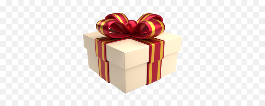 Premium Premium White Gift Box 3d Illustration Download In Emoji,Present Emoji Png