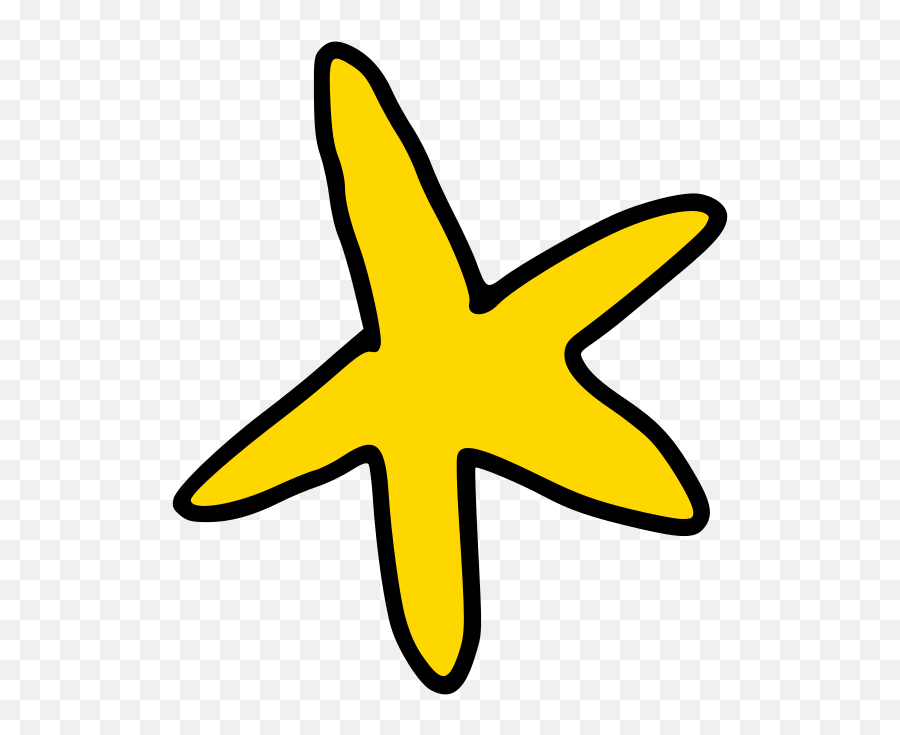 Hand Drawn Star Yellow Clipart Free Svg File - Svgheartcom Lovely Emoji,Stars In Eyes Emoji