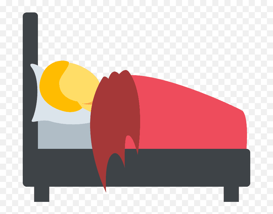 Person In Bed Emoji Clipart - Person Sleeping Emoji,Emoji Bedding For Boys