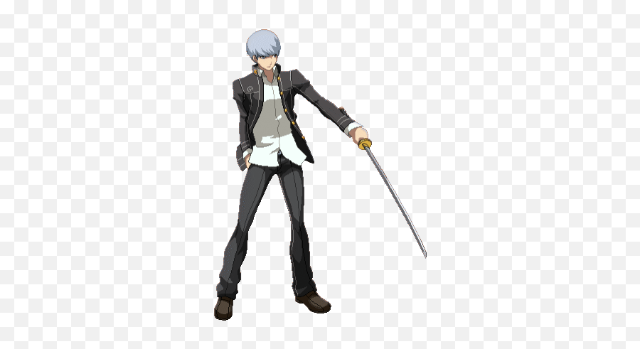 Top Sword Fight Stickers For Android U0026 Ios Gfycat - Yu Narukami Sprite Gif Emoji,Fight Emoji