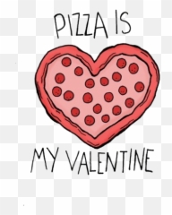 Pizza Funny Valentine Pizza - Happy Valentines Day Pizza Emoji,Valentine Emotions