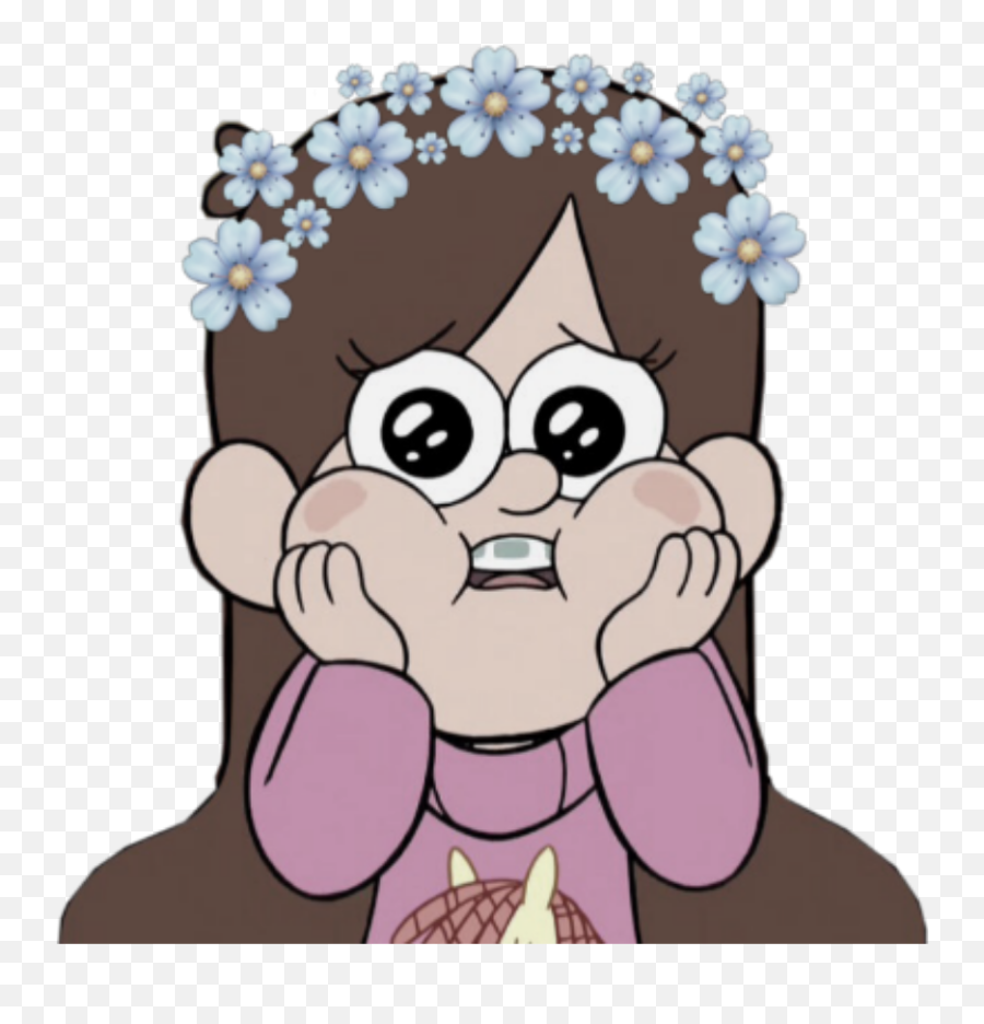 Sadboihour Sticker By U2014lniu2027u208a Blm - Curly Emoji,Gravity Falls Emoji