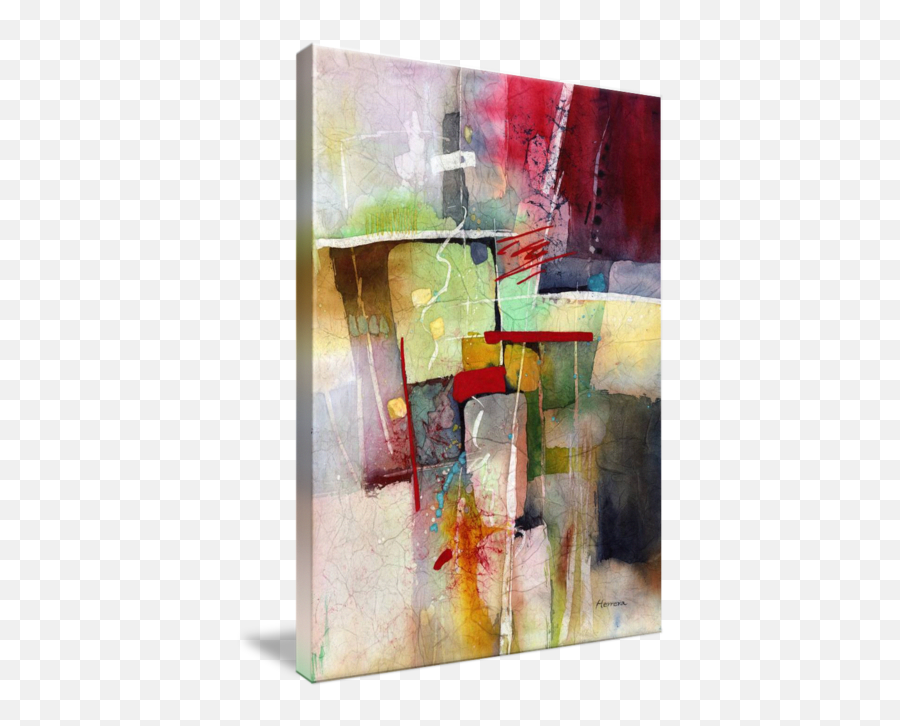 Abstract Art Painting - Sublime Abstract Art Emoji,Abstract Emotion Painting