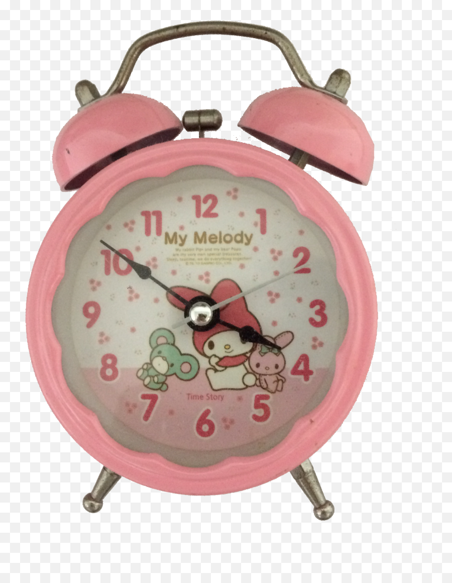 Pink Clock Alarm Alarmclock Sticker - Solid Emoji,Alarm Clock Emoji Png