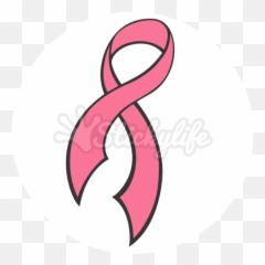 Breast Cancer Ribbon Temporary Tattoo - Cancer Ribbon Design Tattoos Emoji,Breast Cancer Ribbon Emoji