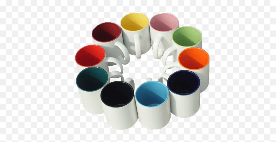 Sublimation Blank - Colour Inside Coffee Mugs Emoji,Emoji Keychain Wholesale