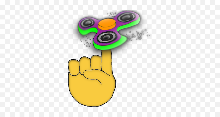 Fidget Spinner Emoji Stickers - Fidget Spinner,Emoji Spinner