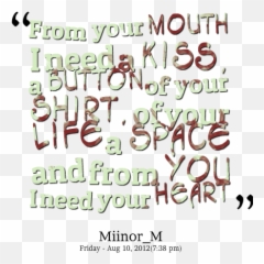 Kisses From The Heart Quotes Quotesgram - Language Emoji,Blow Kiss Emoticon Text