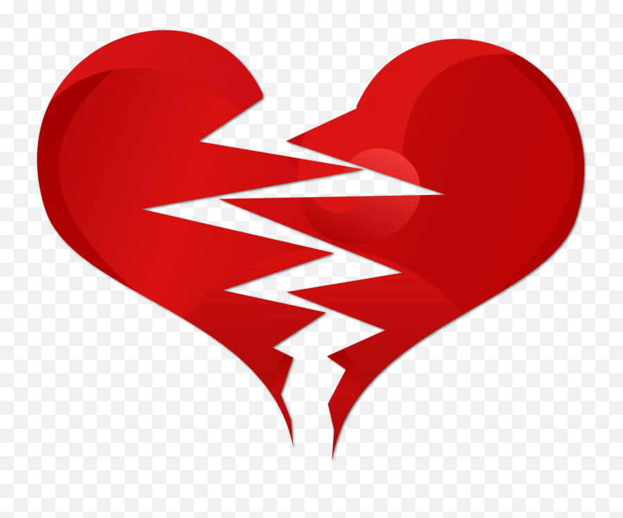 Shattered Heart Png - Broken Heart 1207380 1280 Broken Hate Love Pic Hd Emoji,Broken Heart Emoticons For Facebook