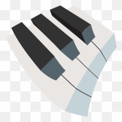 Musical Keyboard Emoji High Definition - Emoji De Instrumentos Musicales,Musical Emoji