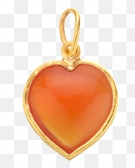 Carnelian Heart For Love - Solid Emoji,Loving Emotions