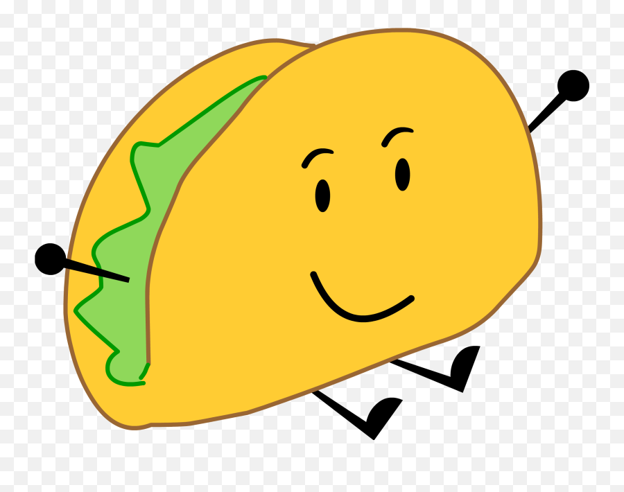 Taco Battle For Dream Island Wiki Fandom - Taco Bfb Old Emoji,Throw Taco Emoticon