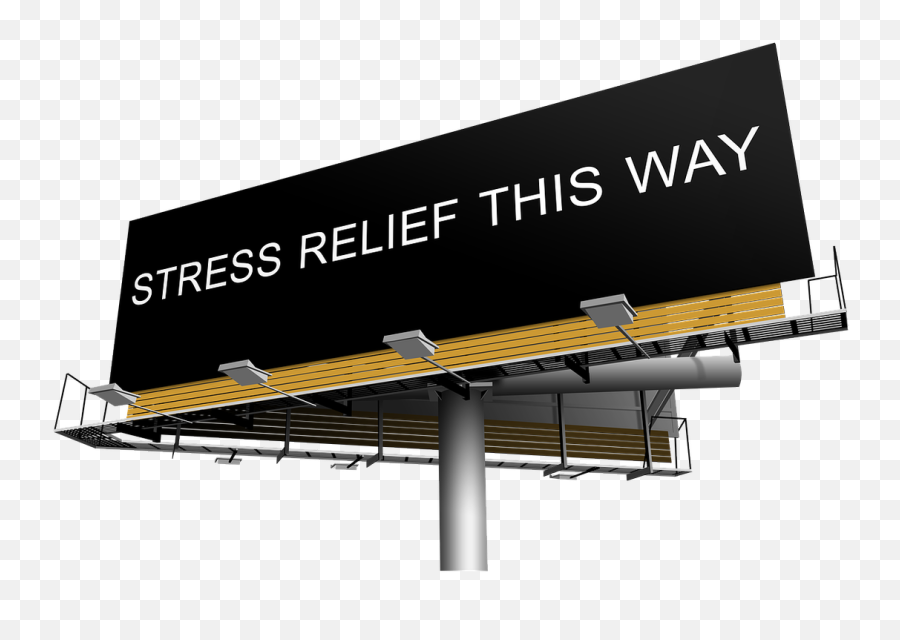 Stress Reduction Tips Angela Ficken - Stress Relief This Way Emoji,Billboard That Evoke Emotion