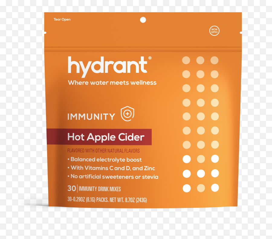 Hydrant Rapid Hydration Packets Rethink Your Drink - Dot Emoji,Mix Emotion With Some Drinking