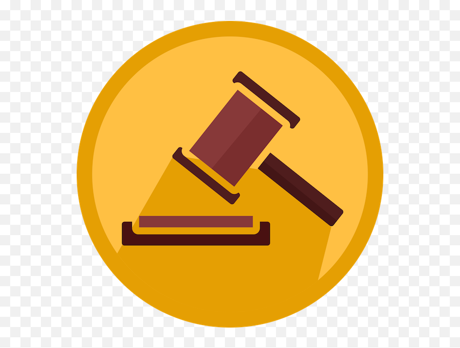 Gavel Clipart Emoji Gavel Emoji Transparent Free For - Law Rules Icon Png,Flat Emoji