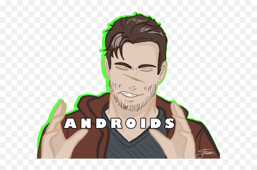 Gavin Blames The Androids For Eveything - For Adult Emoji,Detroit Become Human Emotion Meter