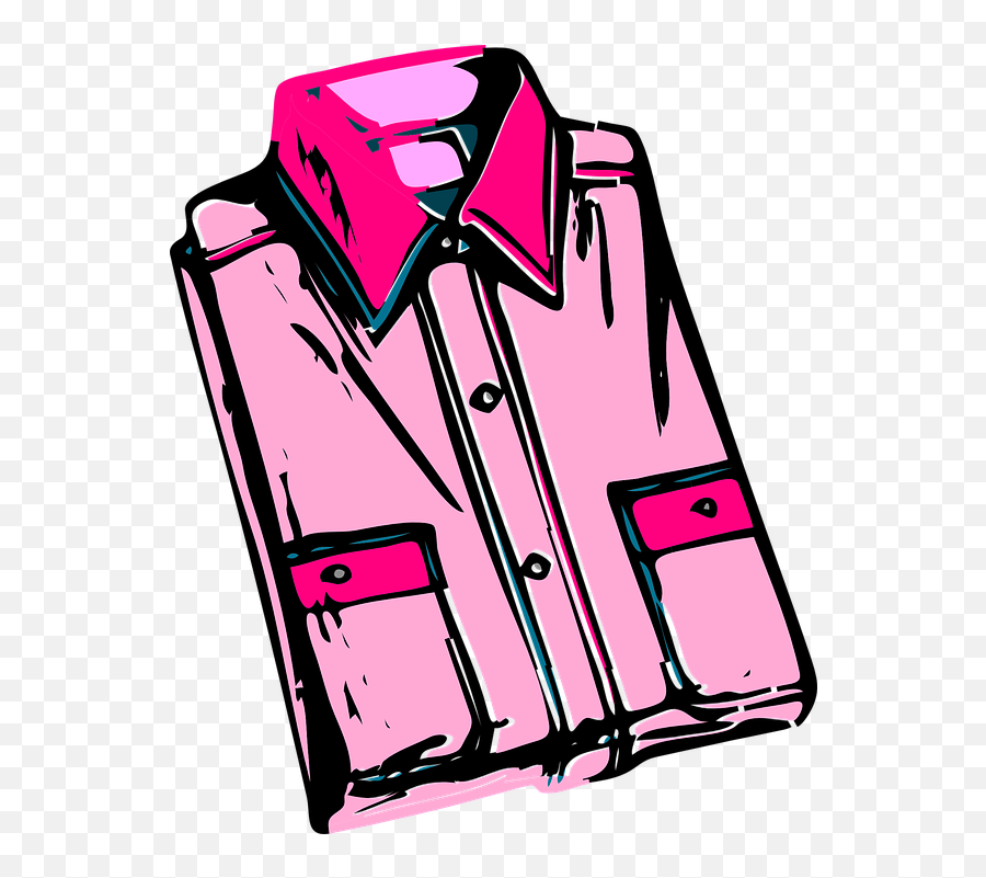 Dress Shirt Folded Men Fashion Clothing - Folded Shirt Clipart Emoji,Male Emotions Wearing A Dress