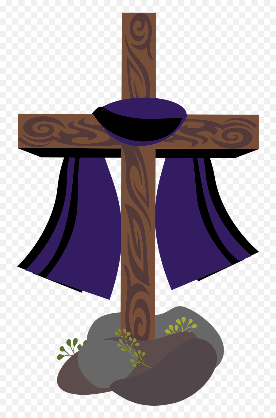 Nina Garman - Lent Holy Week Cross Emoji,Easter Cross Emojis