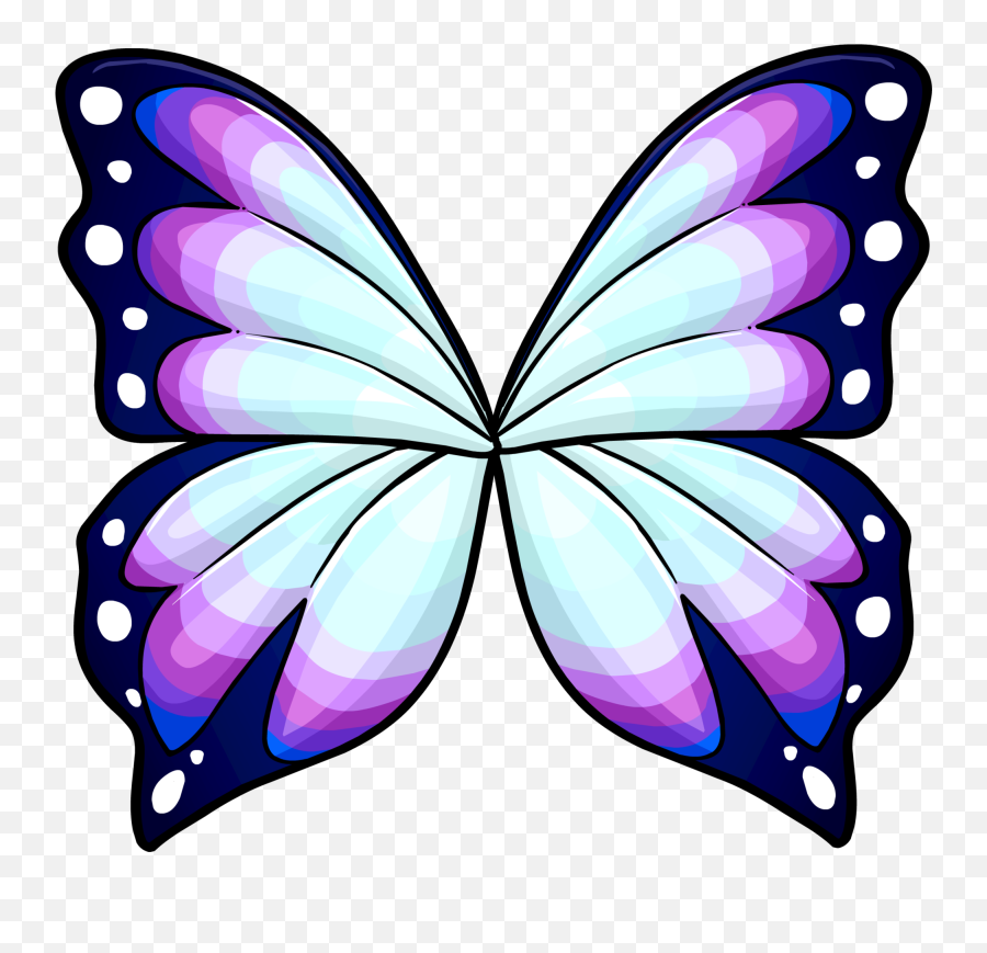 Purple Butterfly Wings - Transparent Purple Butterfly Wings Emoji,Purple Butterfly Emojis