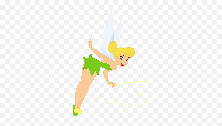 Tinkerbell Graphics And Animated Gifs Picgifscom - Tinkerbell Glitter Emoji,Gambar Emoticon Bergerak