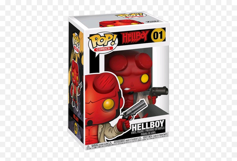 Funko - Funko Pops Pop Comics Super Fantasy Land Funko Pop Hellboy Emoji,Bride Boy Pop Pop Emoji Pop