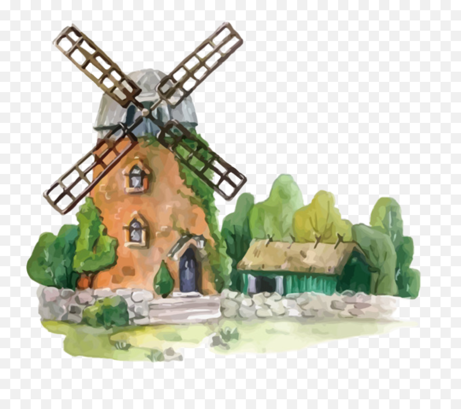 The Most Edited Windmill Picsart - Windmill Emoji,Wind Pinwheel Emoji