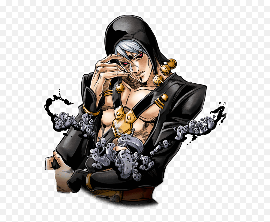 Ssr Risotto Nero Jojoss Wiki U2013 Artofit - Risotto Nero Png Emoji,Jojo Scenes Recreated In Emojis