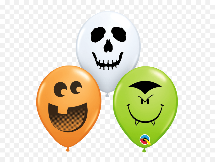 Halloween Latex - Halloween Balloons Emoji,Spooky Emoticon