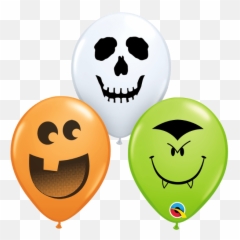 Halloween Latex - Halloween Balloons Emoji,Spooky Emoticon