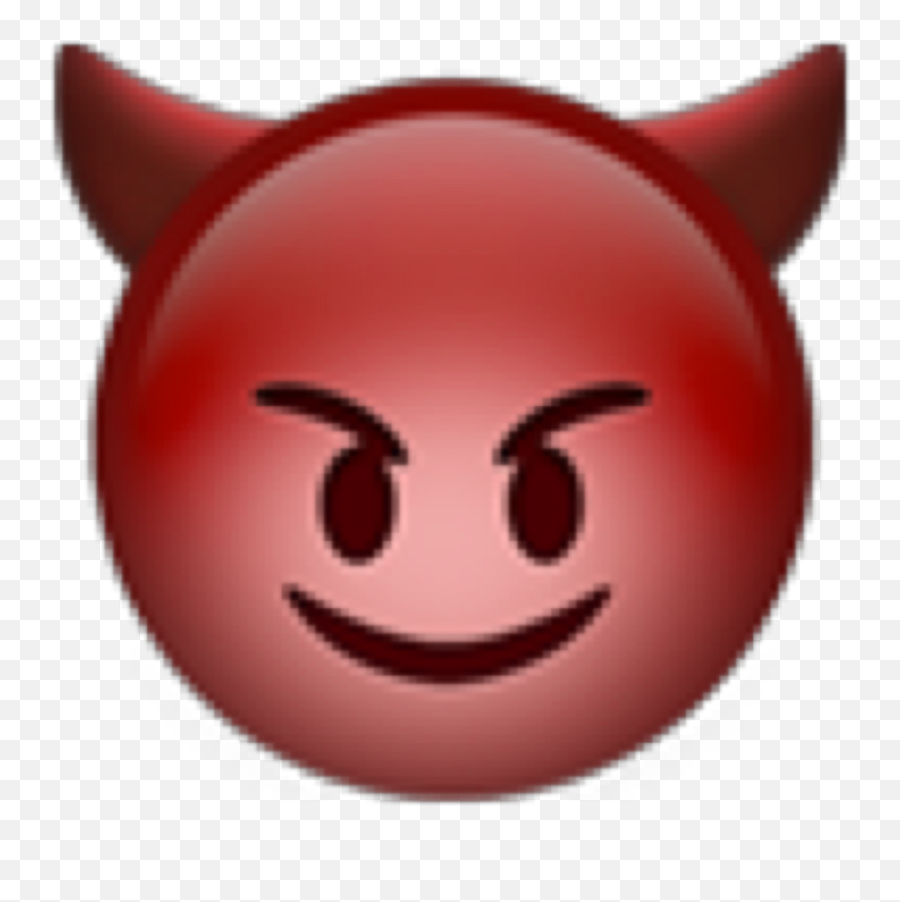 Diabla Emoji Bad Sticker - Red Devil Emoji Png,Bad Emoji