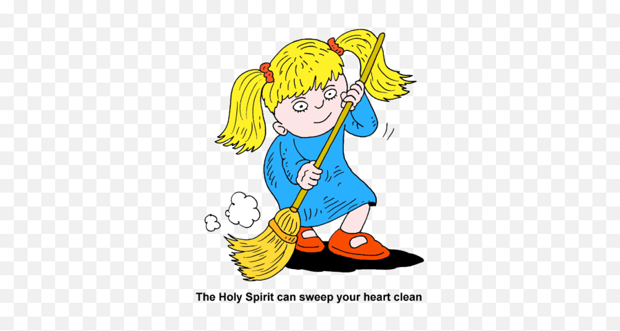 Silhouette Cleaning Lady Clipart - Sweep Clipart Png Emoji,Sweeping Broom Emoticon