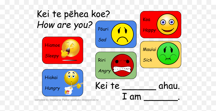 Learning Stephanie Parker Teaching - Kei Te Pehea Koe Reply Emoji,Sticky Note Reading Emoticon Diy Teachers