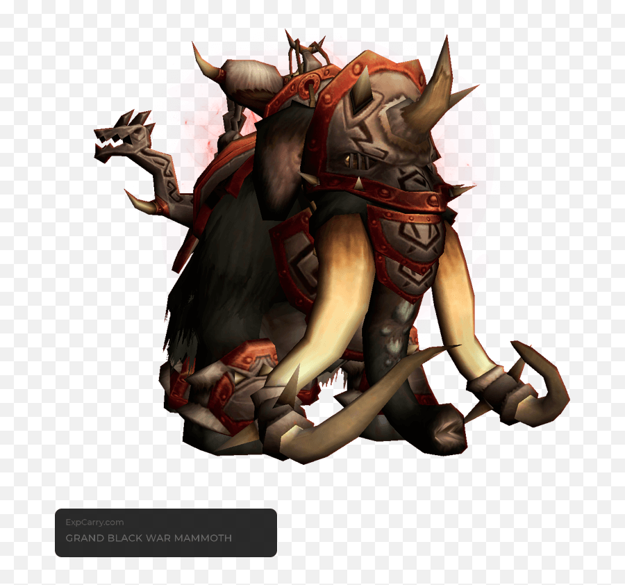 Grand Black War Mammoth - Demon Emoji,Emoticon Manager Maplestory 2