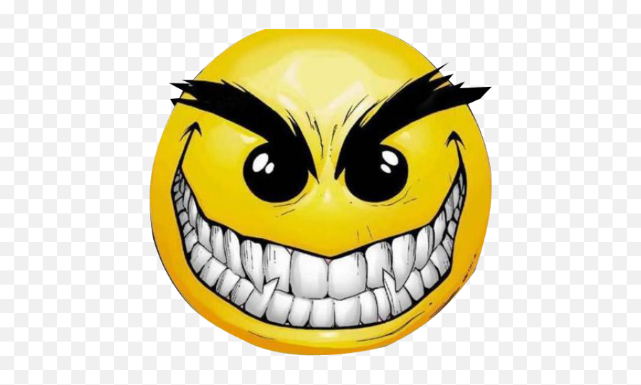 Wordpress Logo Clipart Smiley Face - Evil Smiley Face Full Emoji,Wordpress Unsure Emoticon