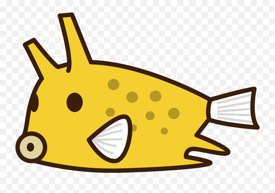 Longhorn Cowfish Clipart - Longhorn Cowfish Clipart Emoji,Longhorn Emoji