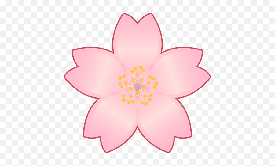 Cherry Blossom - Cherry Blossom Flowers Emoji,Blossom Emoji