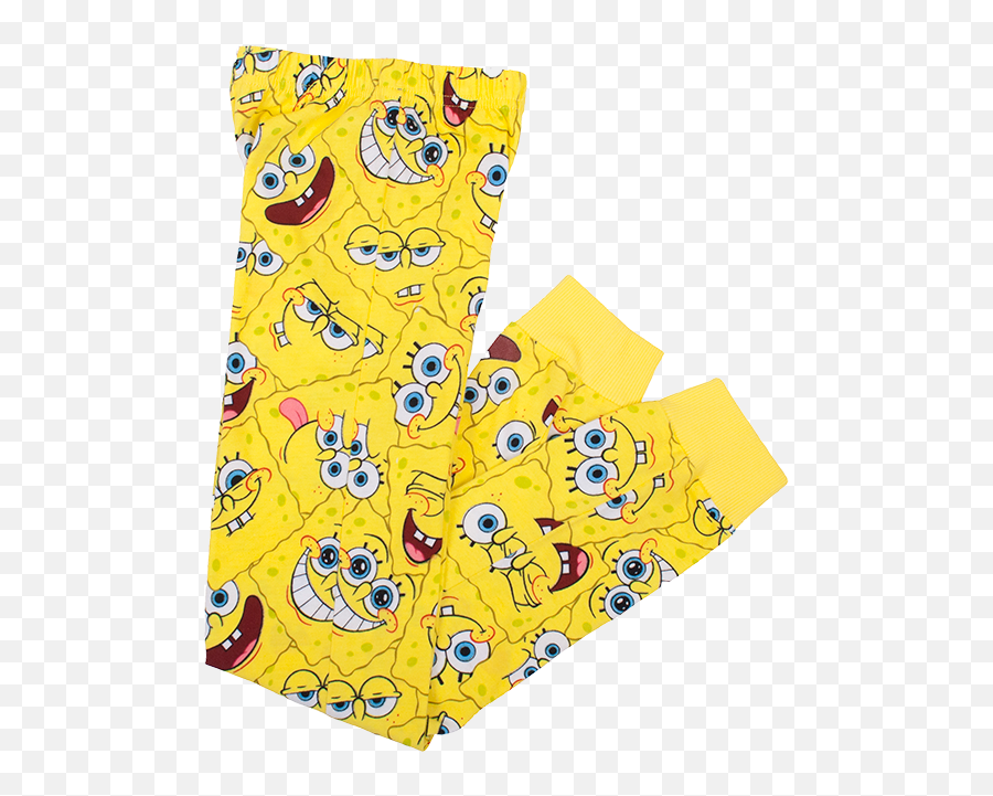 Download Long Sleeve Spongebob Faces Boys Pajama Set Emoji,Spongebob Emoji Transparent Background