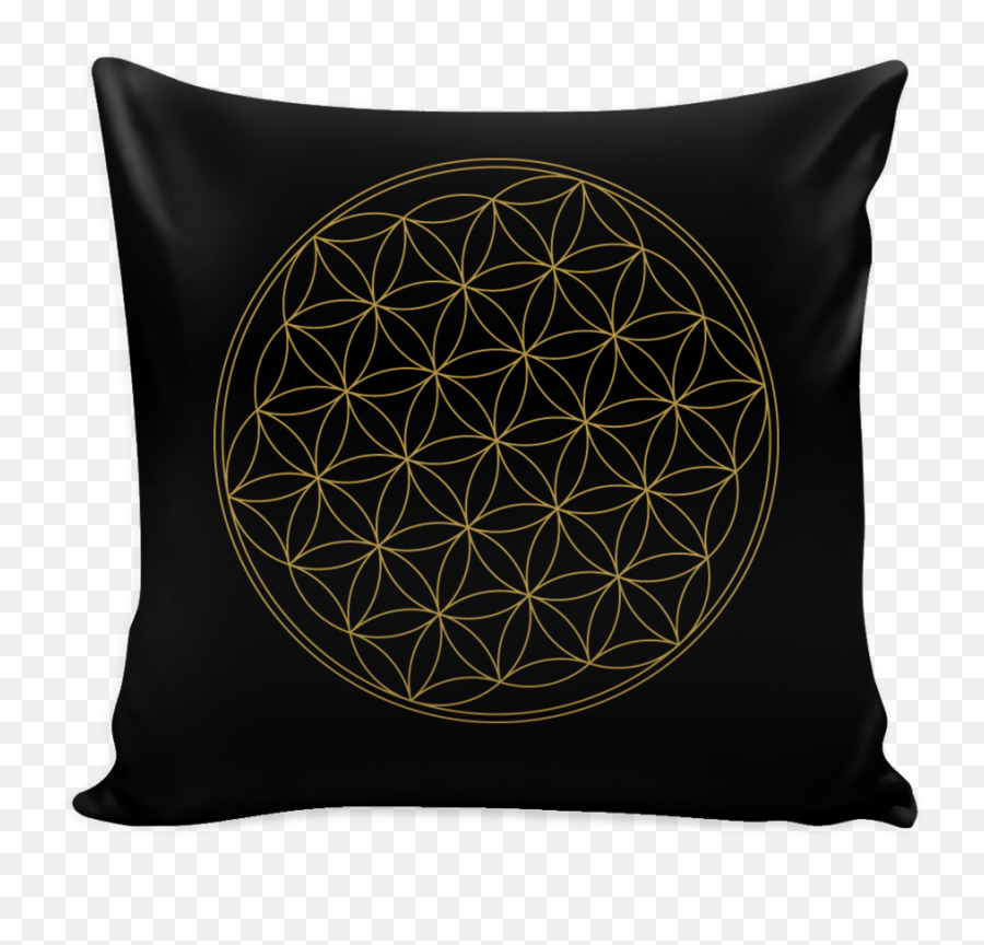 Flower Of Life Pillow Cover - Prague Astronomical Clock Emoji,Personalized Emoji Pillows