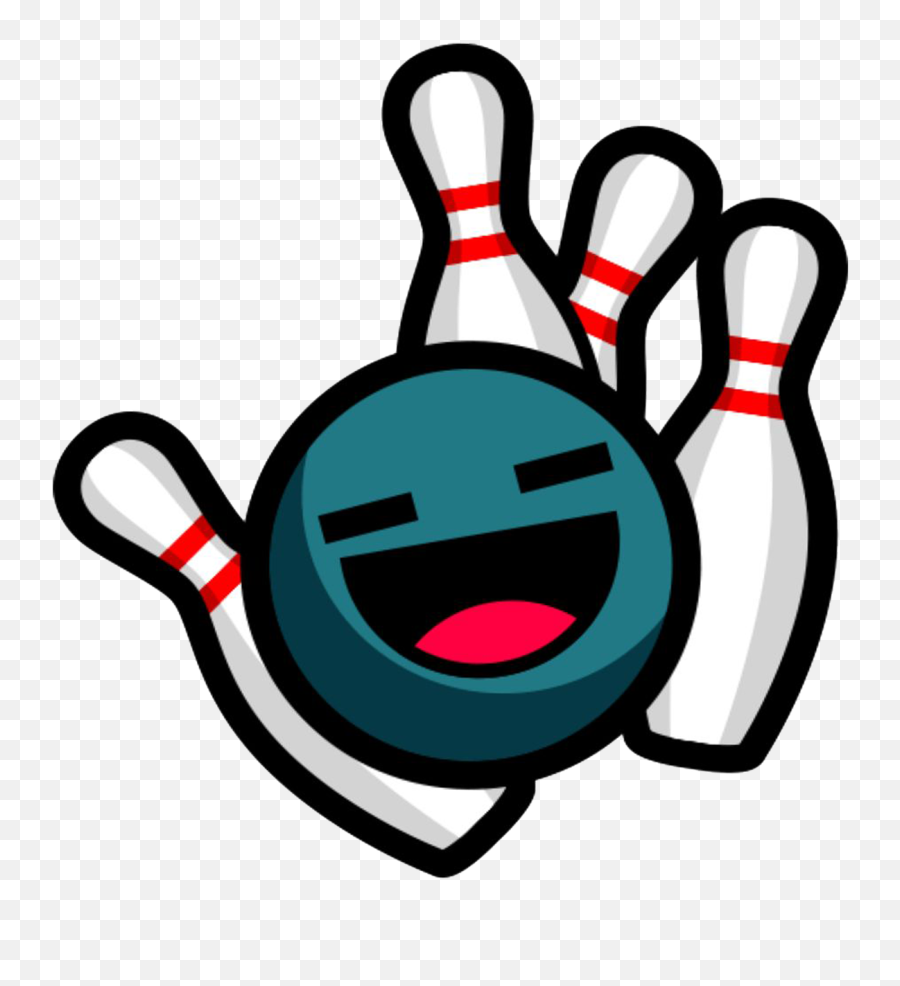 Sports Game Bowling - Happy Emoji,Bowling Emoticon