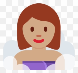 U200d Woman In Steamy Room Medium Skin Tone Emoji,Emoji Smile Rosy Cheeks Eyebrows