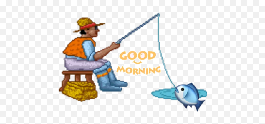 Tatoos By Wef - Sticker Maker For Whatsapp Emoji,Fish On Fishing Pole Emoji