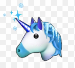 Unicorn Cold Coldemoji Sticker - De Emojis De Unicornios,Frost Emoji