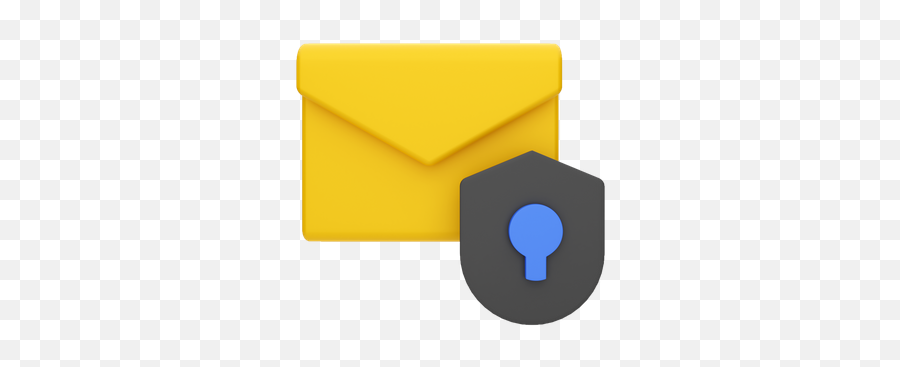 Secure Mail Icon - Download In Colored Outline Style Emoji,Fense Emoji
