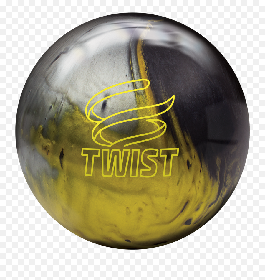 Brunswick Twist Bowling Ball Blackgoldsilver - Brunswick Twist Bowling Ball Emoji,Emoji Bowling Ball