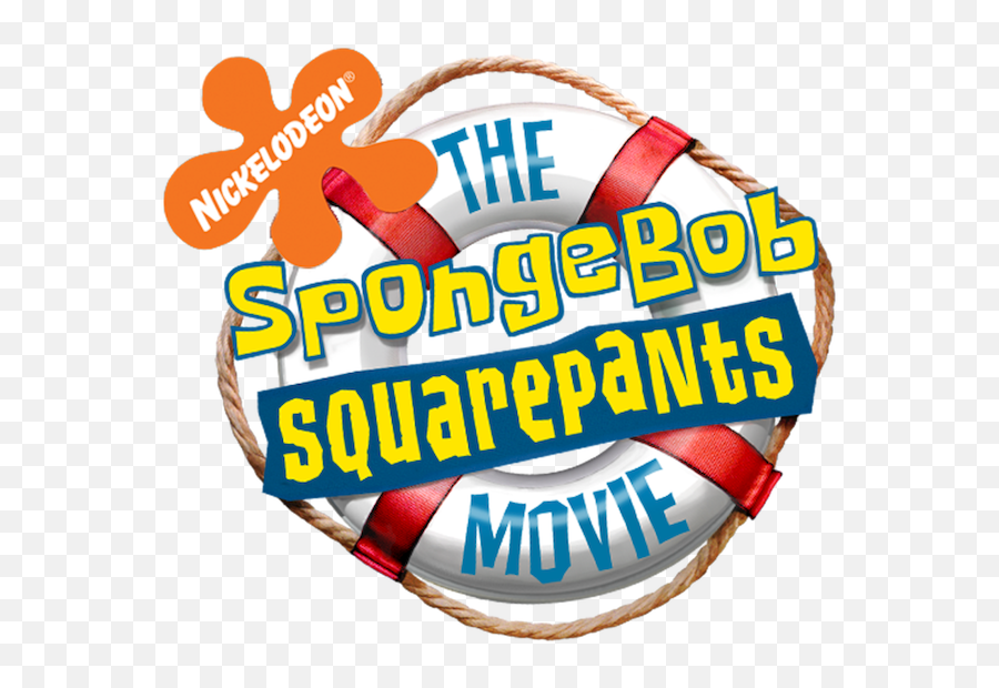The Spongebob Squarepants Movie Netflix - Spongebob Squarepants Movie Logo Transparent Emoji,Emoji Movie La Pelicula