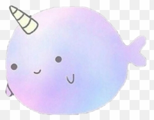 Cute Kawaii Whale Remix Adorable Sticker By Lost Past - Fictional Character Emoji,Whale Emoticon Text